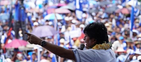 La OEA determinará la segunda vuelta en Bolivia. Foto: cuenta de Twitter de Evo Morales