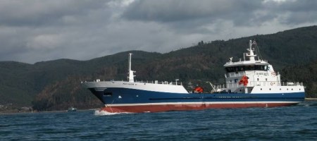 Varias embarcaciones de Transportes Patagonia Wellboat han sido construidas en los astilleros de Asenav / Asenav