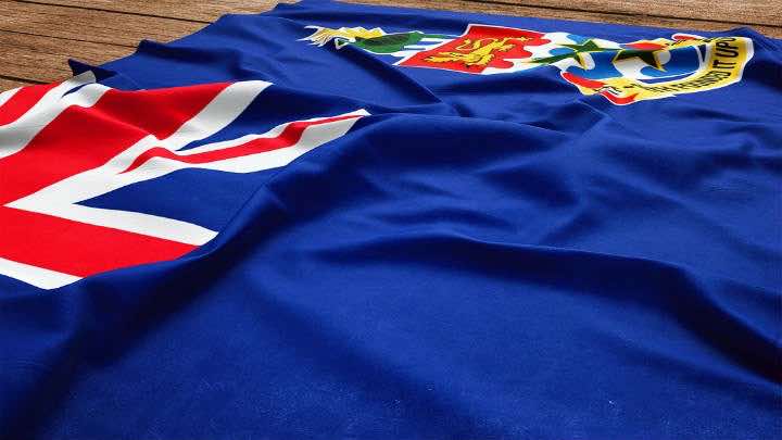 Bandera de las Islas Caimán / Bigstock