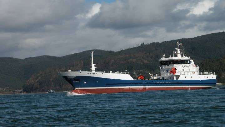 Varias embarcaciones de Transportes Patagonia Wellboat han sido construidas en los astilleros de Asenav / Asenav
