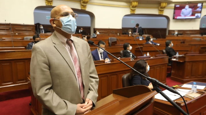 Waldo Mendoza prometió que el Ejecutivo tomará medidas para apoyar a quienes esperan el retiro de los fondos en el contexto de la pandemia / Fuente: Congreso Peru