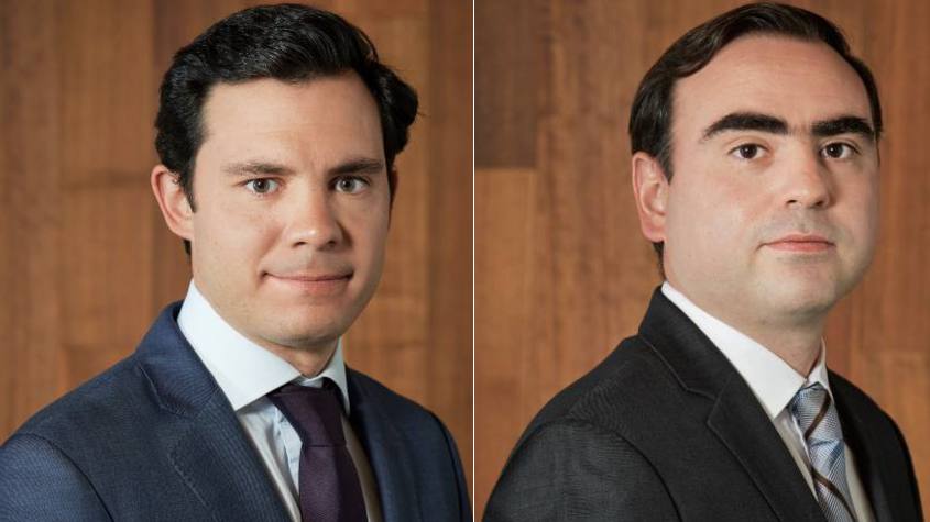 Francisco Glennie Quirós y Carlos Jiménez Cantú trabajan en el despacho mexicano desde 2006 y 2012, respectivamente