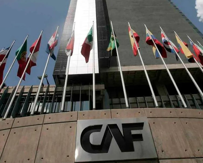 CAF inició el 2023 colocando el mayor bono emitido en su historia. / Tomada del sitio web de CAF.