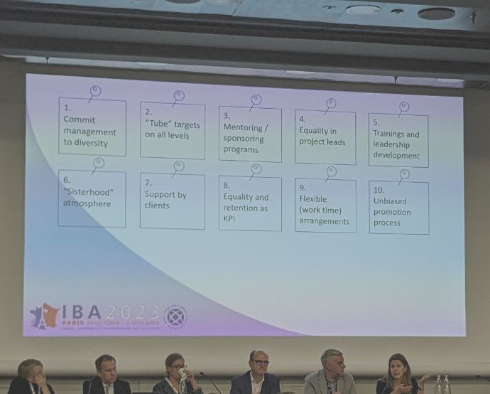 IBA Annual Conference Paris 2023. / Crédito de la imagen: Ángela Castillo Díaz.