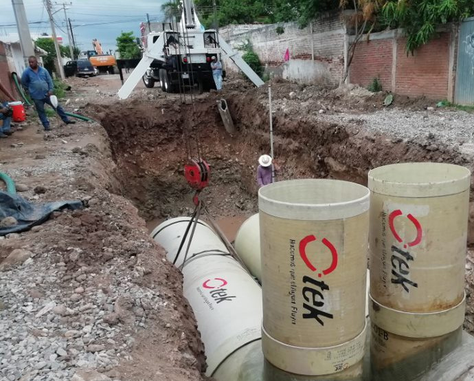 O-tek se especializa en producir tuberías para el suministro de agua para consumo humano, uso industrial y el riego./ Tomada del sitio web de la empresa.