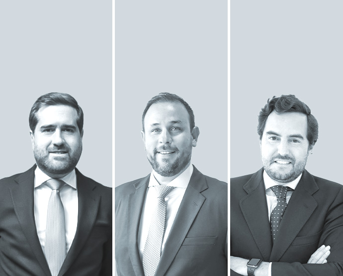 Ángel Maestro, Gonzalo Ferrer y Eduardo Lucas   