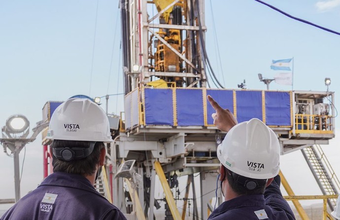 Operativa desde 2018, Vista tiene sus principales activos en el yacimiento de petróleo y gas no convencional de Vaca Muerta./ Tomada de la página de la empresa en Facebook.