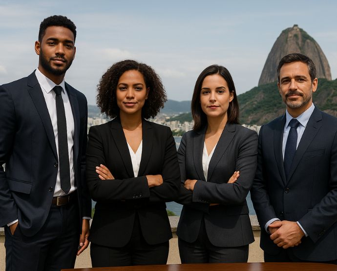 El mercado jurídico brasileño continúa experimentando la consolidación de grandes despachos full-service / Dall E