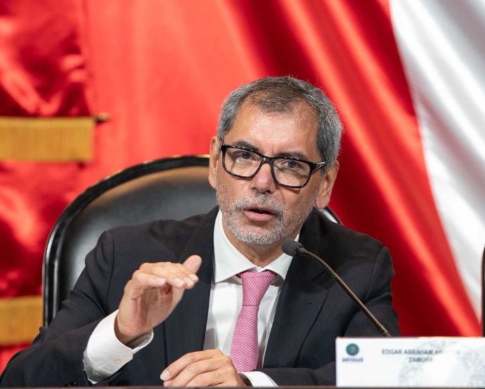 Edgar Amador Zamora ejerce como secretario de Hacienda desde marzo de este año./ Tomado del sitio web del Gobierno de México.