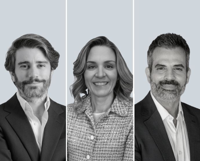 Víctor Morán, Mariana Campos Clasing y Frederico Stacchini