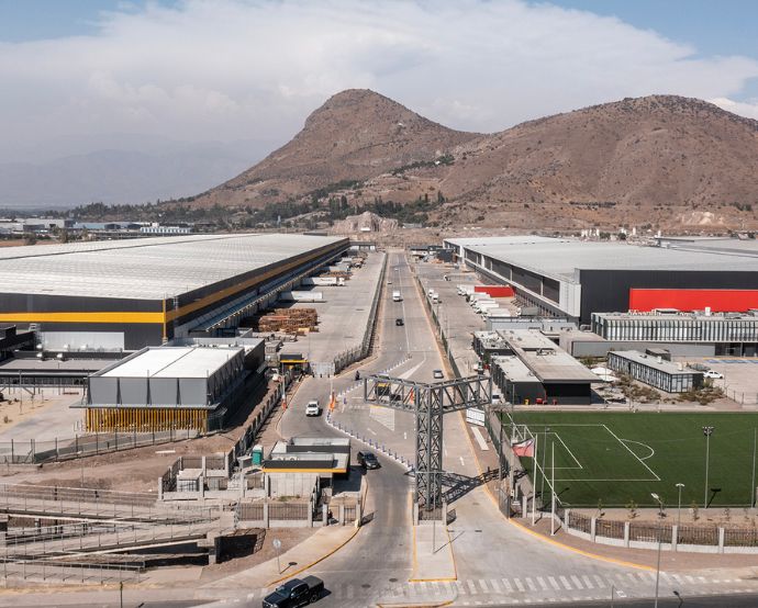 Megacentro Lurín brinda soluciones industriales como bodegas logísticas, bodegas flex, buid to suit, soluciones retail, oficinas y locales comerciales tanto en Perú como en Chile./ Tomada del sitio web de la empresa.