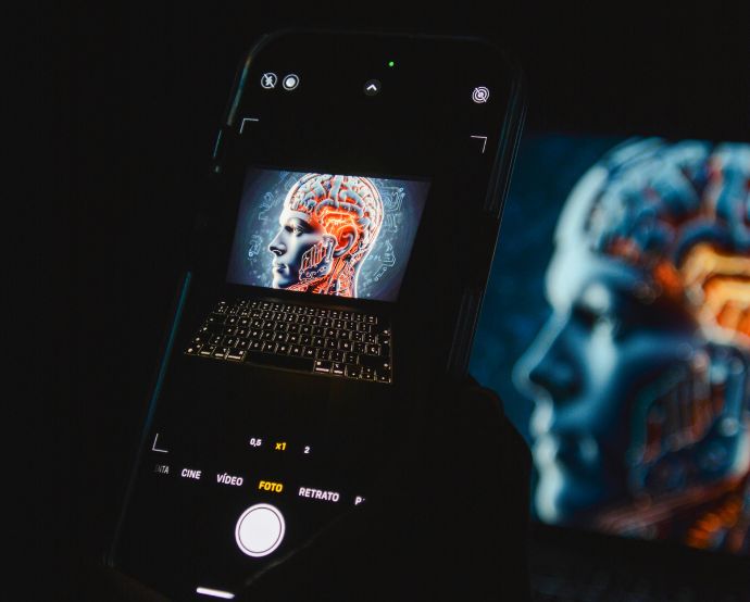 Es menester que la IA se use de manera ética y no infrinja derechos de propiedad intelectual. / Foto: Aidin Geranrekab - Unsplash.