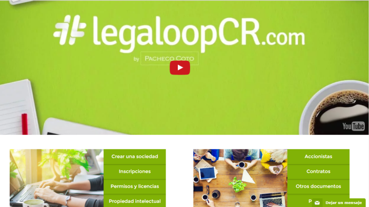 Pacheco Coto atrae a emprendedores en Costa Rica con Legaloop