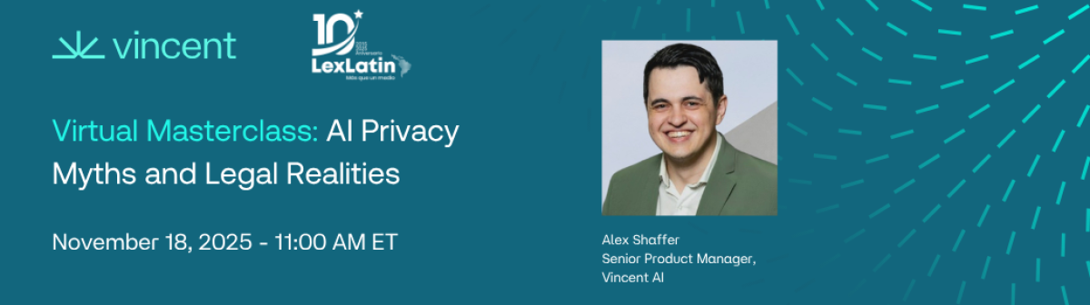 vLex - Masterclass AI Privacy