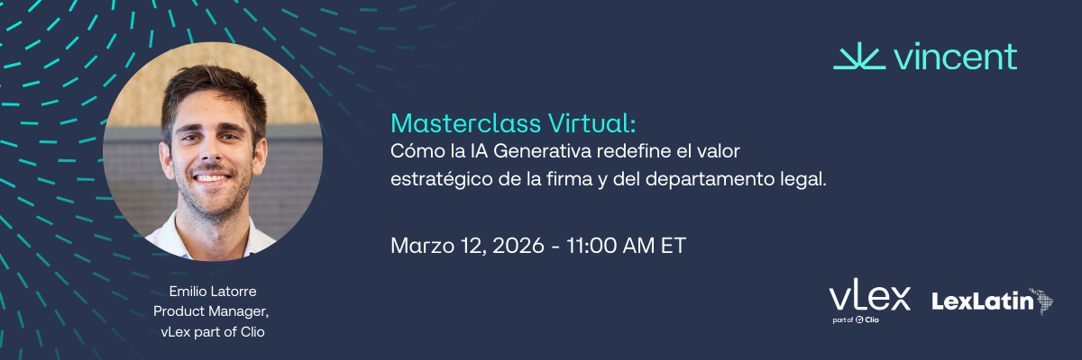 vLex - Masterclass la IA Generativa