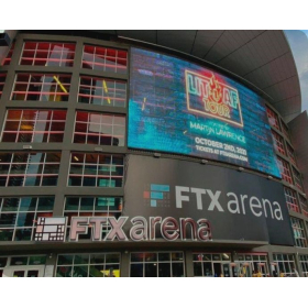 FTX patrocinó el estado del equipo de la NBA Miami Heat./ Foto: Miami Eater.