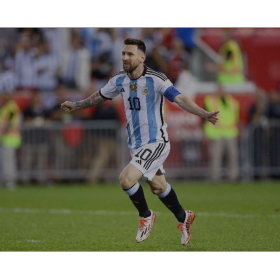 Messi anunció este año la creación de Play Time Sports-Tech Holdco, en Silicon Valley, un fondo de inversión para apoyar a emprendedores y a equipos de diversas disciplinas deportivas./ Tomada de FIFA World Cup - Facebook.