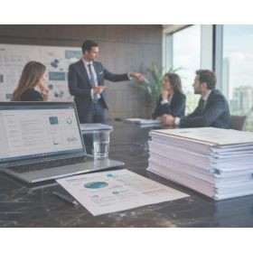 Cambiar el modelo requiere modificar cómo participa Marketing y Desarrollo de Negocios antes, durante y después de una oportunidad. / Foto: imagen creada con ChatGPT.