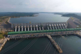 La central hidroeléctrica Belo Monte está ubicada en el río Xingu, municipio de Vitória do Xingu, estado de Pará, en el norte de Brasil /  Norte Energia