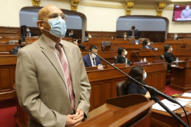 Waldo Mendoza prometió que el Ejecutivo tomará medidas para apoyar a quienes esperan el retiro de los fondos en el contexto de la pandemia / Fuente: Congreso Peru