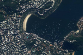 Imagen de la Bahía de Botafogo, en Río de Janeiro, Brasil, captada por Satellogic / Tomada de la galería de imágenes de la empresa