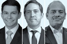 Ronald Anguas, Jr., Carlos Pérez Infante y Jorge Luis Ariza