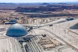 Sierra Gorda SCM opera un yacimiento de cobre, molibdeno y oro, ubicado en la región chilena de Antofagasta./ Tomada de la página de la empresa en Facebook.