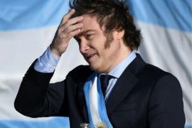 El escándalo por la promoción de la criptomoneda $Libra involucró al presidente argentino en una presunta estafa multimillonaria. / Foto: AFP.