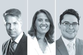 David Marriott, Marta Pontes y Christopher Glasscock