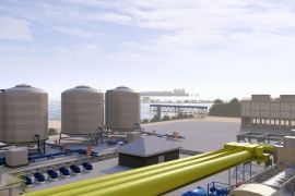 Una vez entre en operación la central de ciclo combinado a gas, se prevé que suministre aproximadamente el 15 % de la capacidad energética de República Dominicana. / Foto: Manzanillo Gas & Power.