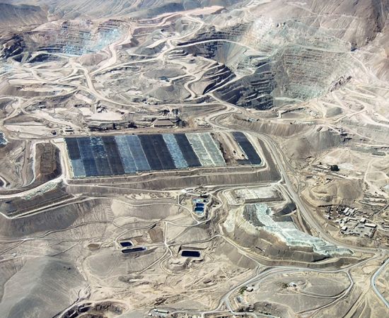 La producción de cobre de Chile depende en 70 % del sector privado./ Foto: Página web de Codelco 