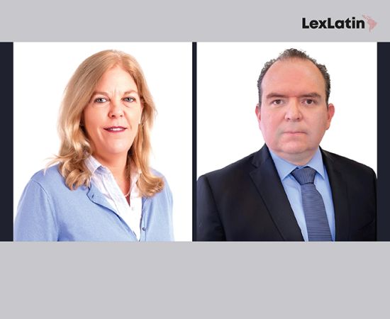 Katharina Roehr (corporativo y M&amp;A) y Sergio López (competencia económica) fueron nombrados socios en Von Wobeser y Sierra a fines de 2022. / Composición Miguel Loredo - LexLatin.