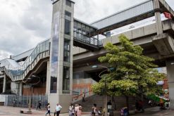 La primera línea del metro de Medellín se construyó en 1995 y es actualmente la única existente en Colombia. / Tomado del Twitter del Metro de Medellín. 