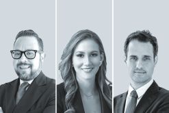 Juan José Soto Arias se unió a Pérez-Llorca - México (izquierda); Lisette Torres Ortiz, de Robalino, y Marcus Fonseca, de Demarest Advogados.