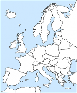 Mapa de Europa / Pixabay