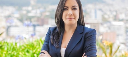 Andrea Moya es la nueva socia y líder del área tributaria de CorralRosales en Quito / Cortesía
