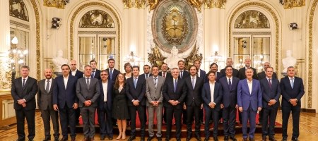 El presidente de la Nación suspendió el Pacto Fiscal que había hecho Macri con las provincias en 2017/ Archivo