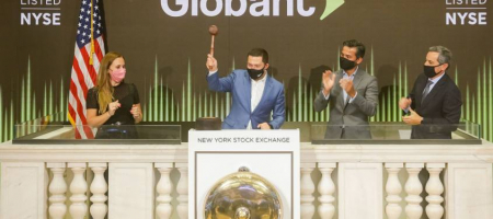 Las acciones de Globant cotizan desde hace más de seis años en la Bolsa de valores de Nueva York / Tomada de la página de la empresa en Facebook