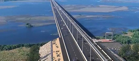 La autopista de peaje a cargo de Sociedad Concesionaria Puente Industrial está ubicada en la región del Bío Bío, en el centro de Chile / Tomada del sitio web de la empresa