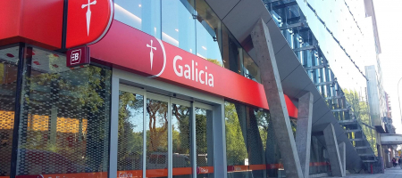 Fundado en 1905, Banco Galicia es considerado uno de los principales bancos argentinos / Tomada de la página de la institución financiera en Facebook