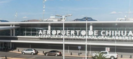 El aeropuerto de Chihuahua es uno de los terminales que opera OMA en México./ Tomada de la página de la empresa en Facebook