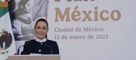 La presidenta Claudia Scheinbaum ha dicho que el país cuenta con un portafolio de inversiones nacionales y extranjeras de 277.000 millones de dólares en 2.000 proyectos./ Tomada del sitio web del Gobierno de México.