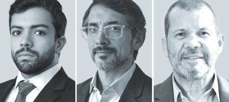 Raphael Rangel, Gastón Miani y Terencio García