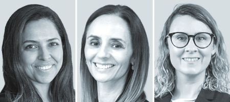 Carla Illanes, Macarena Gatica y Catalina Olivos 