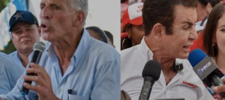 Dos representantes de la oposición, Nasry Asfura y Salvador Nasralla se disputan la presidencia de Honduras./ Foto tomada de sus cuentas en X.