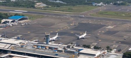 El Aeropuerto Internacional Rafael Núñez de Cartagena es el tercero más importante de Colombia por número de pasajeros movilizados, 7,7 millones de personas./ Tomada de la página del terminal en Facebook.
