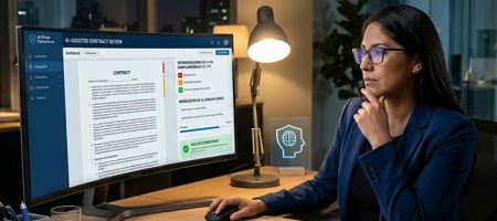Mientras las empresas se preparan para cumplir con la nueva normativa de protección de datos, la inteligencia artificial abre un desafío que ya no es solo un asunto del área de sistemas. / Foto: Gemini.