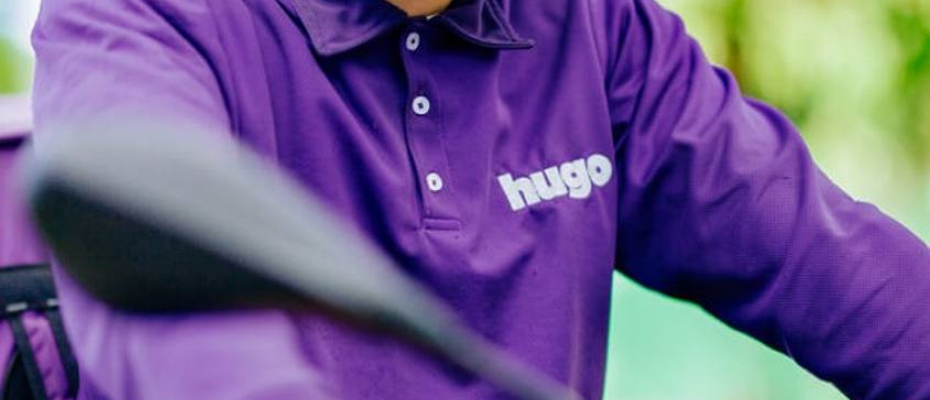 Fundada en 2017 por emprendedores salvadoreños, Hugo entrega pedidos hechos a restaurantes, supermercados y farmacias / Tomada del sitio web de la empresa