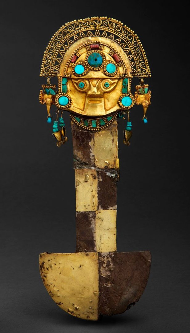 Tumi de oro de la cultura Lambayeque - Foto: figurasperuanas.com